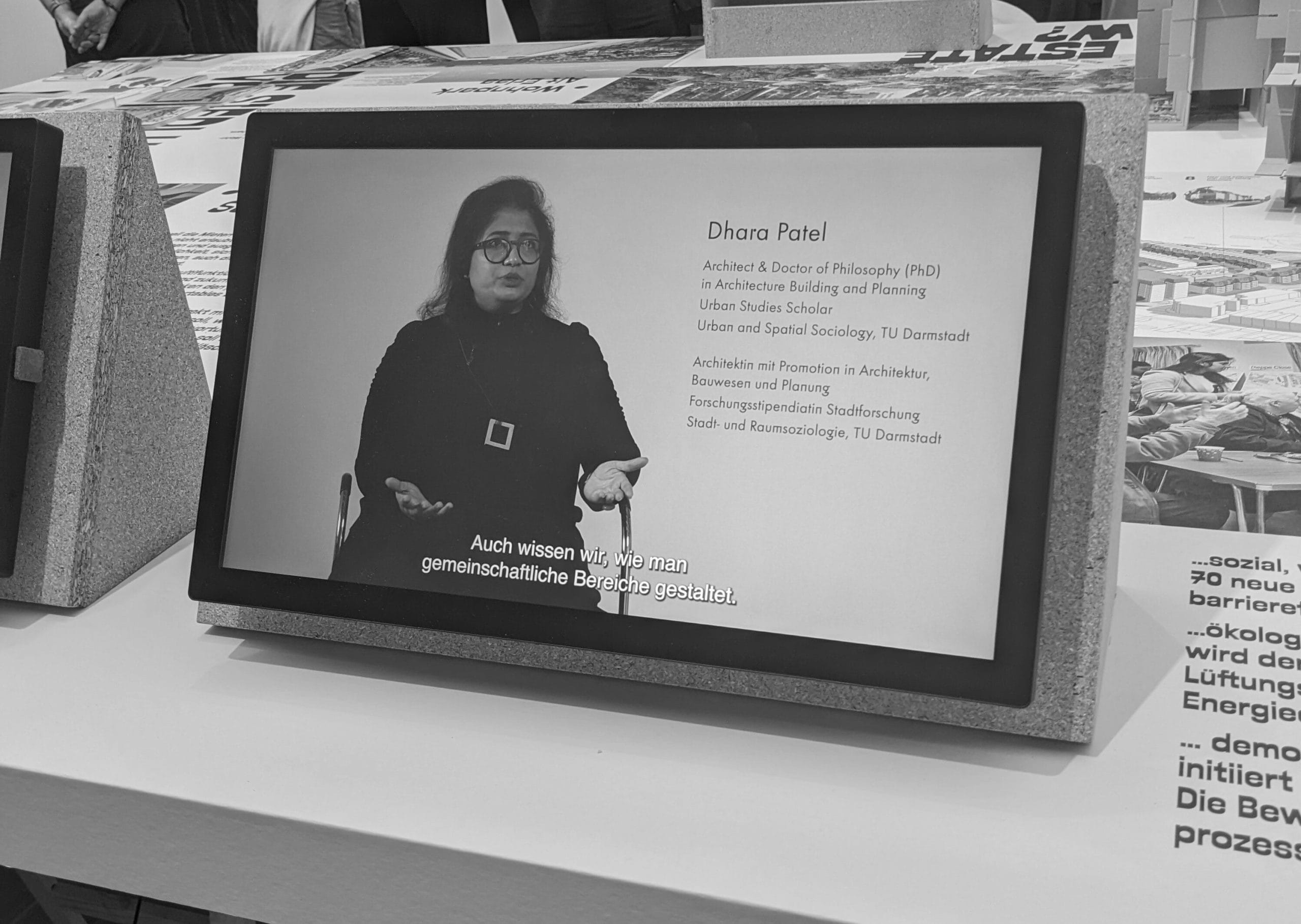 Video von Dhara Patel bei STADTLABOR